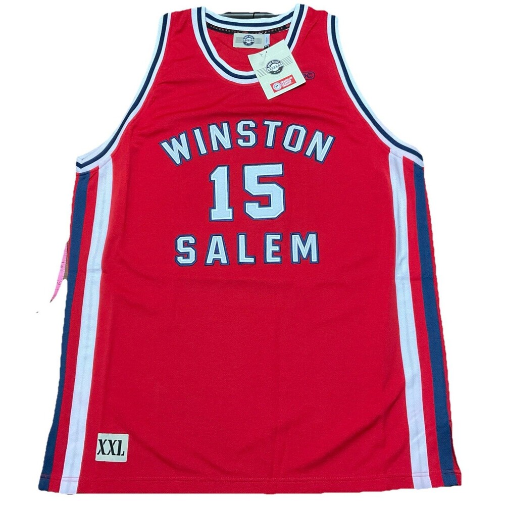 Earl Pearl Monroe Winston Salem #15 Hardwood Legends Mens Jersey 2XL XXL  NWT